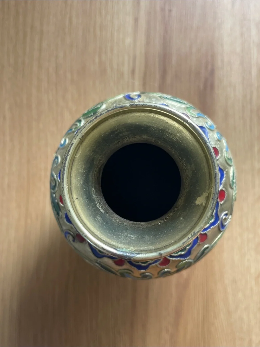 Vintage Cloisonné Vase